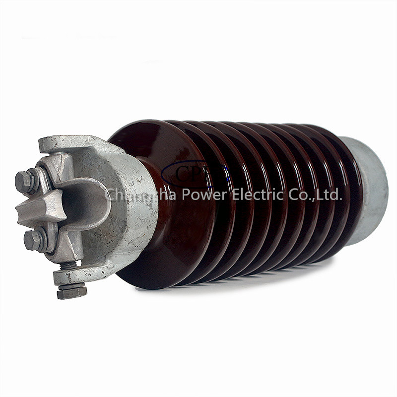 High Voltage Ceramic Porcelain Line Post Insulator ANSI 57-14 OEM