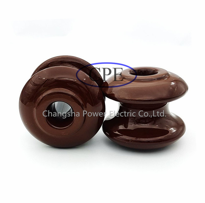 Porcelain ODM Shackle Type Insulator Creepage Distance ANSI Class Electrical Spool