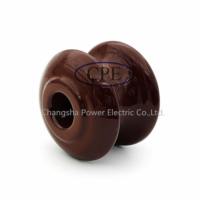 Porcelain ODM Shackle Type Insulator Creepage Distance ANSI Class Electrical Spool