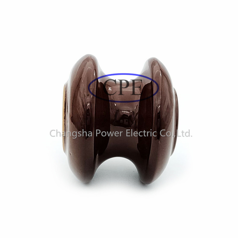 Porcelain ODM Shackle Type Insulator Creepage Distance ANSI Class Electrical Spool