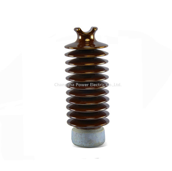 Porcelain Brown Station Post Insulator ANSI 57-5 Standard