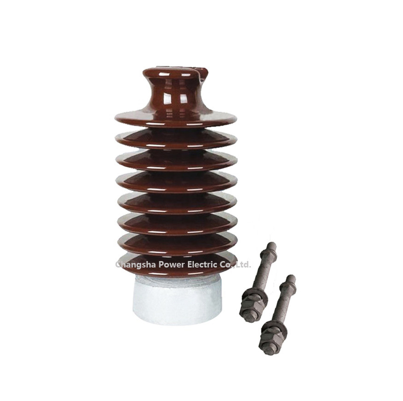 Semi Conductive HV Porcelain Line Post Insulator ANSI 57 Series