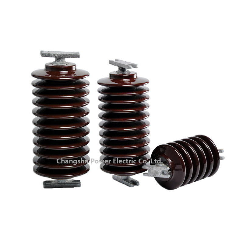 P-80 High Voltage ANSI Line Post Porcelain Insulators Outdoor