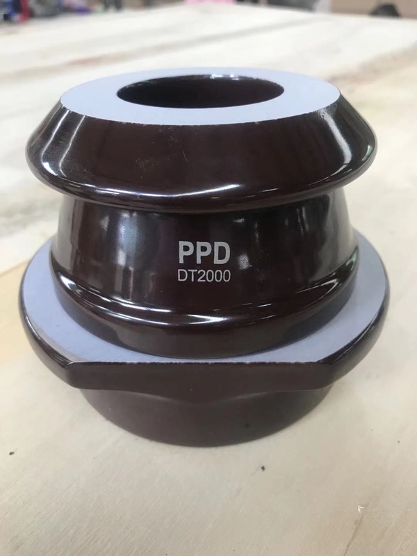 Brown Glazed 1kV 2000A Transformer Porcelain Bushing