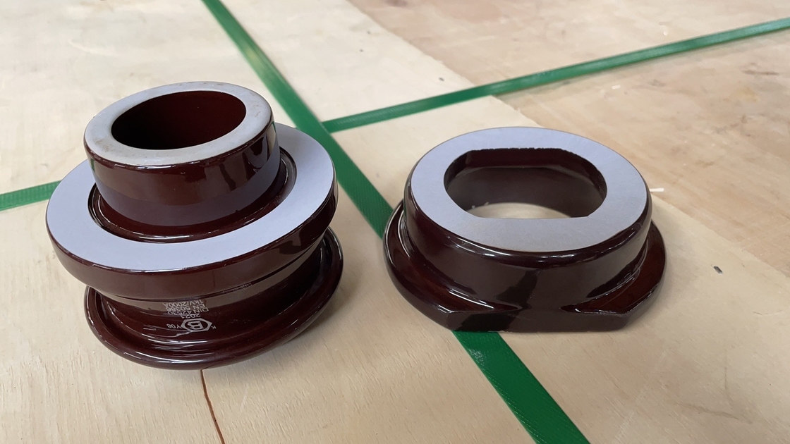 Brown Glazed 1kV 2000A Transformer Porcelain Bushing