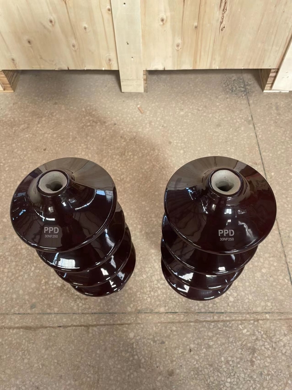 IEC Standard Porcelain Transformer Bushing Brown Color