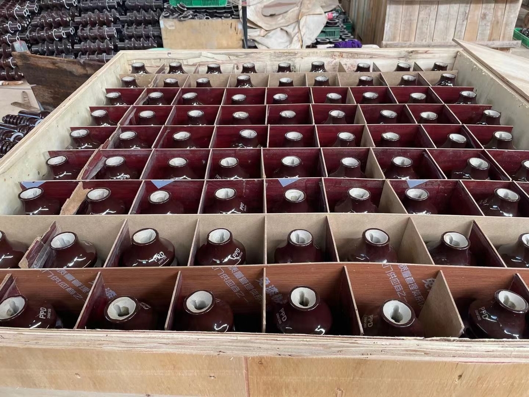 IEC Standard Porcelain Transformer Bushing Brown Color