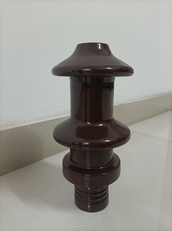 Brown Glazed Transformer Porcelain Bushing DT-10NF250 For Oil Transformer