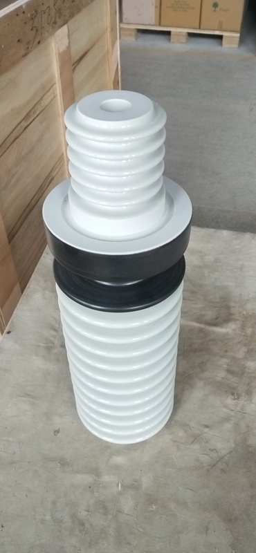 IEC Standard 36kV 12Sheds Gas Insulated Bushing White Color OEM
