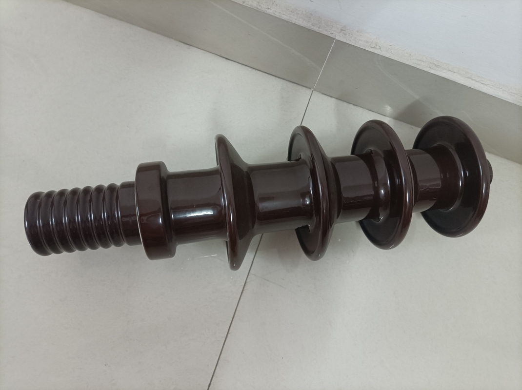 DIN 30NF250 Transformer Porcelain Bushing Brown Glazed 485MM Height