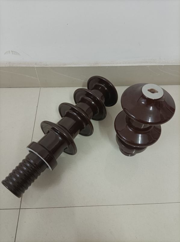 DIN 30NF250 Transformer Porcelain Bushing Brown Glazed 485MM Height