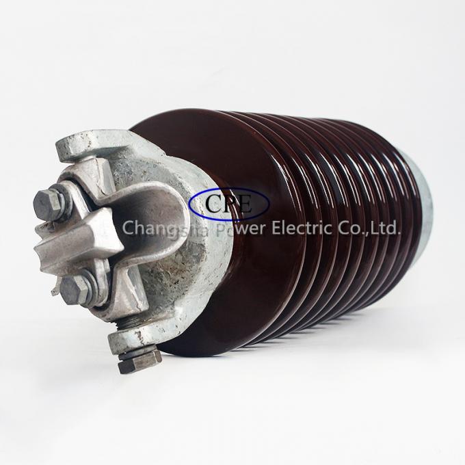 High Voltage Ceramic Porcelain Line Post Insulator ANSI 57-14 OEM