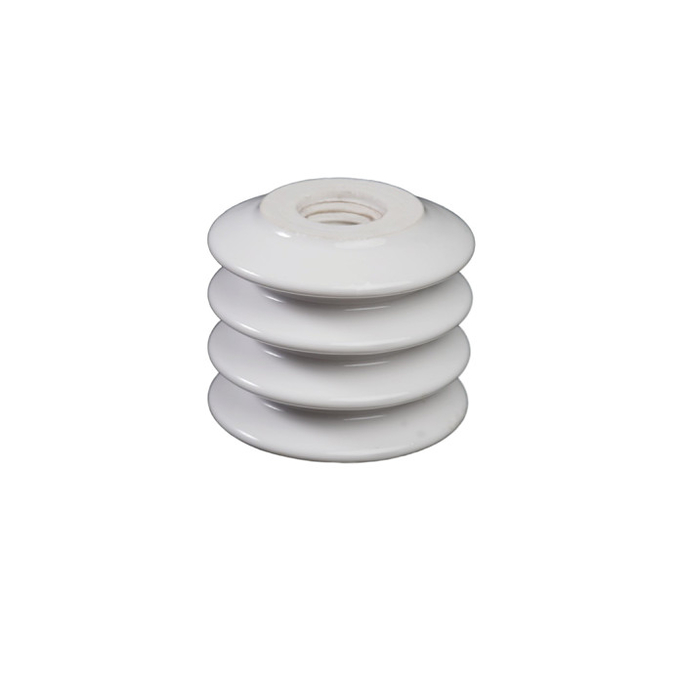 Iec ANSI Standard Voltage Porcelain Standoff Insulators Light Gray Color