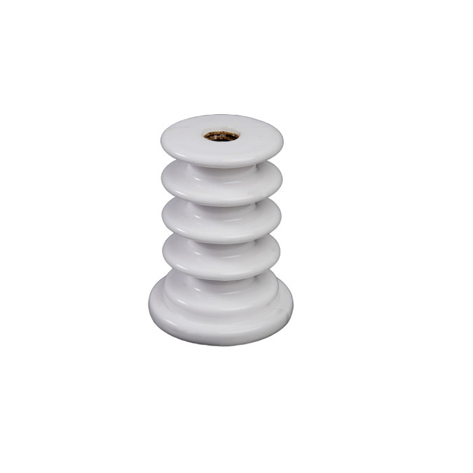 Iec ANSI Standard Voltage Porcelain Standoff Insulators Light Gray Color
